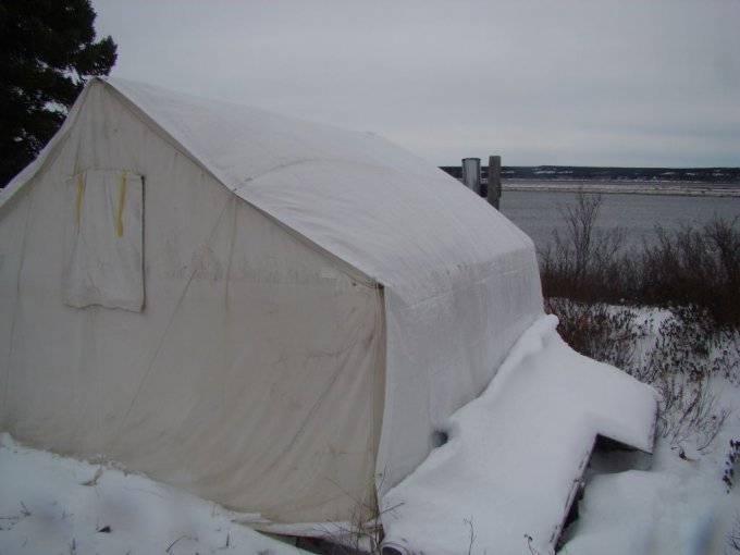 Mon camp en hiver