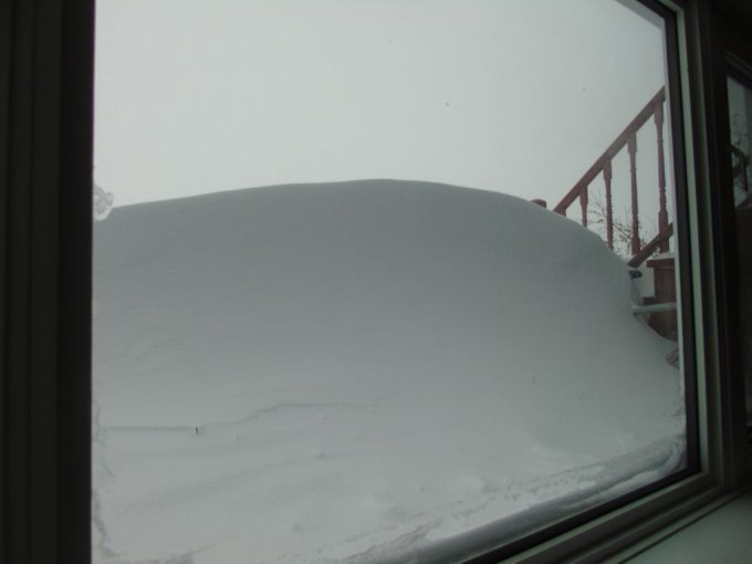Blizzard à Kuujjuaq