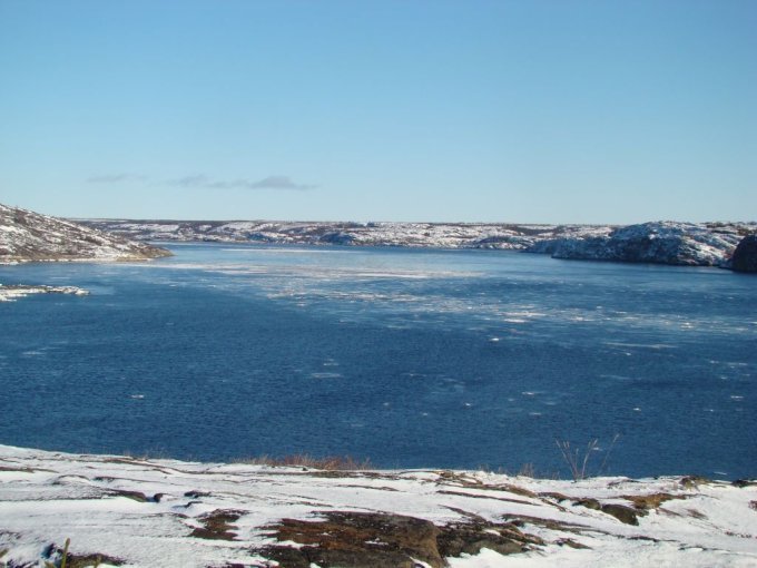 Kuujjuaq - Rivière Koksoak début d'hiver